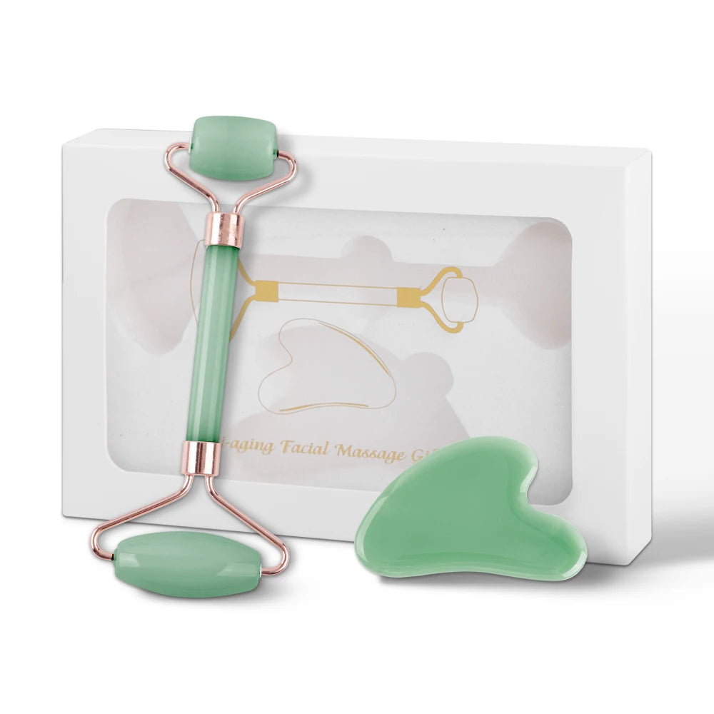 Rouleau de Massage Facial Anti-Gonflement — Rituel Lifting Express 2 en 1