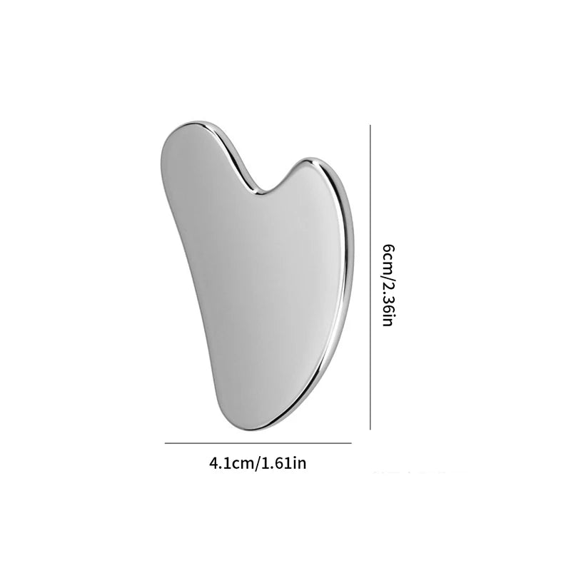 GuaSha de visage en acier